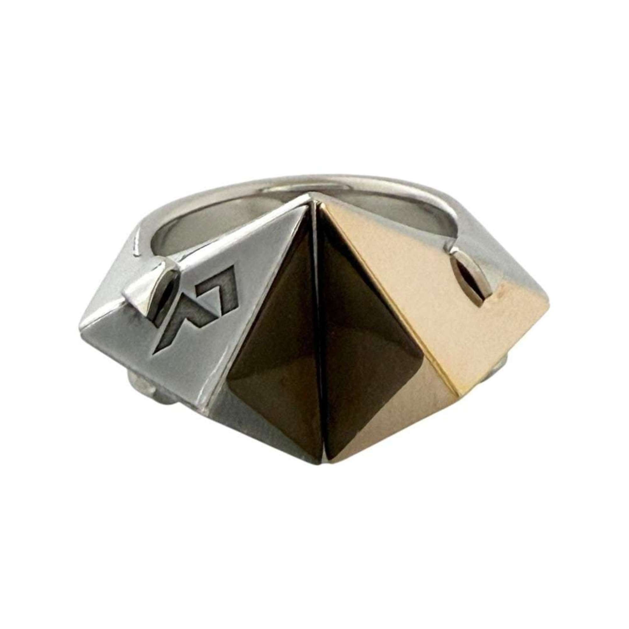Louis Vuitton Louis Vuitton Men's and Women's Zigzag Ring, Size 13, Medium Size ONE SIZE - 3 Thumbnail