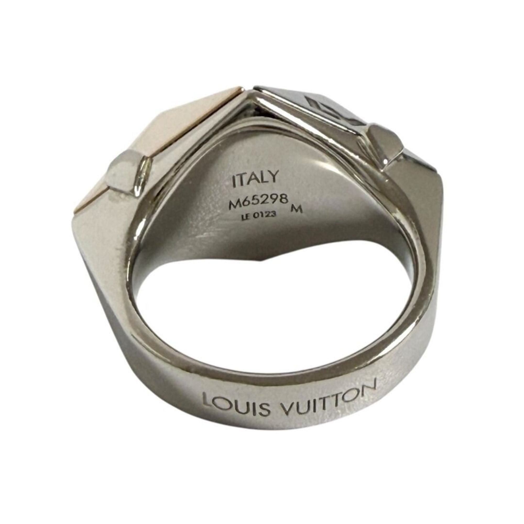 Louis Vuitton Louis Vuitton Men's and Women's Zigzag Ring, Size 13, Medium Size ONE SIZE - 6 Thumbnail