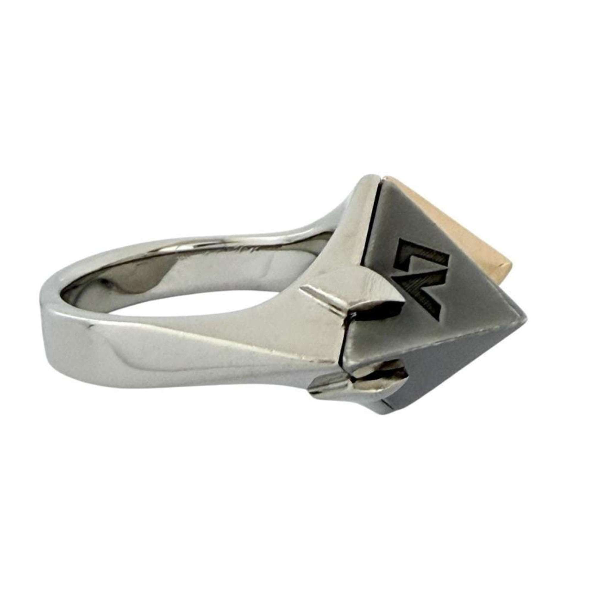Louis Vuitton Louis Vuitton Men's and Women's Zigzag Ring, Size 13, Medium Size ONE SIZE - 4 Thumbnail