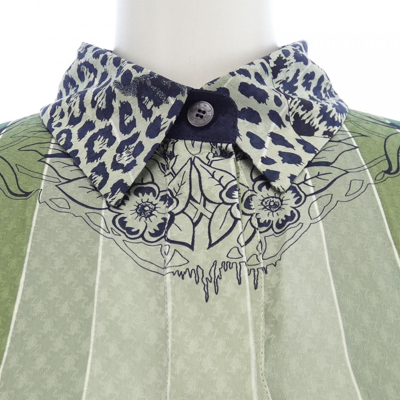 Hermes Hermes Hermès Dress Cashmere Blend Dress Textile Dresses DUTY FREE for USA Size ONE SIZE - 5 Thumbnail