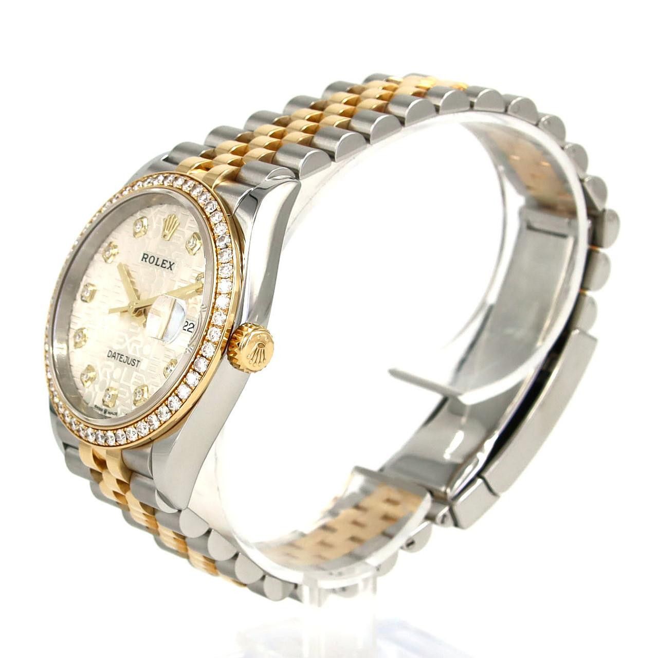 Rolex Rolex Rolex Datejust Stainless Steel x Yellow Gold Watch Metal Automatic 126283RBR DUTY FREE for USA Size ONE SIZE - 2 Thumbnail
