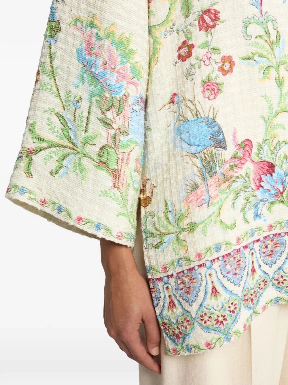 Etro `Kesa` Jacket With Side Slits Size M / US 6-8 / IT 42-44 - 2 Thumbnail