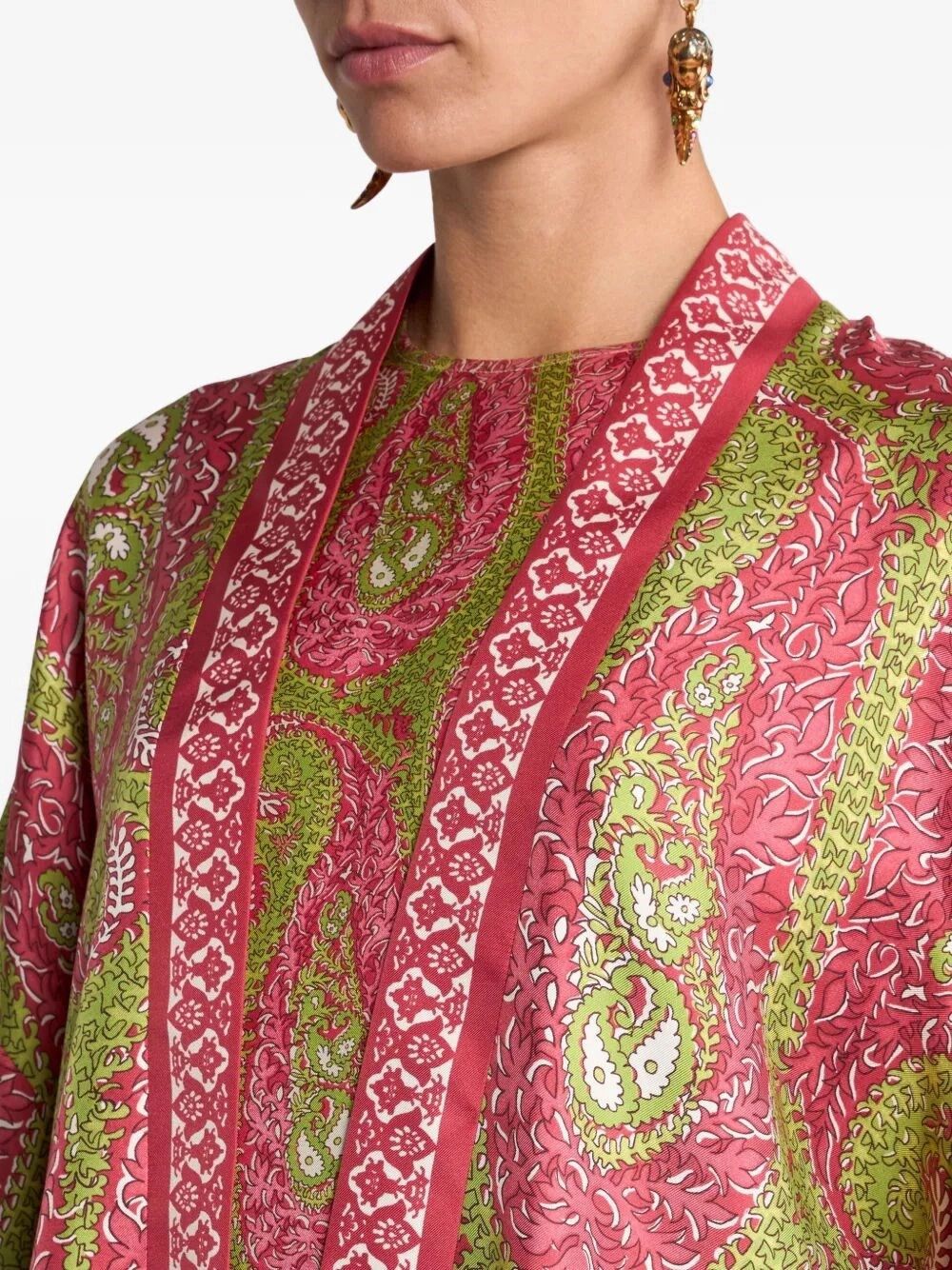 Etro `Kesa` Printed Jacket Size L / US 10 / IT 46 - 3 Thumbnail