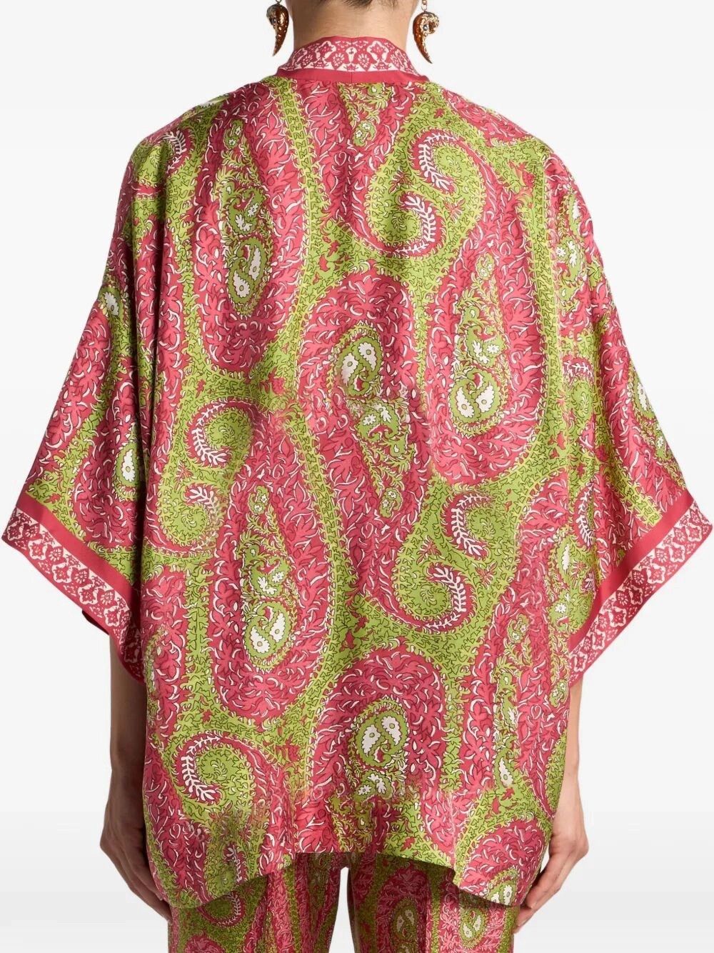Etro `Kesa` Printed Jacket Size M / US 6-8 / IT 42-44 - 4 Thumbnail