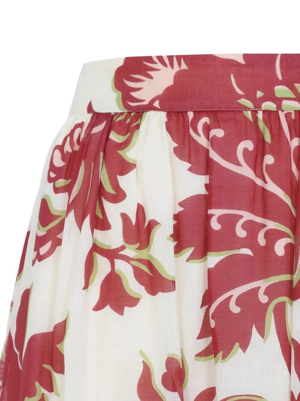 Etro Flounce Hem Maxi Skirt With Elastic Waist Size 30" / US 8 / IT 44 - 3 Thumbnail