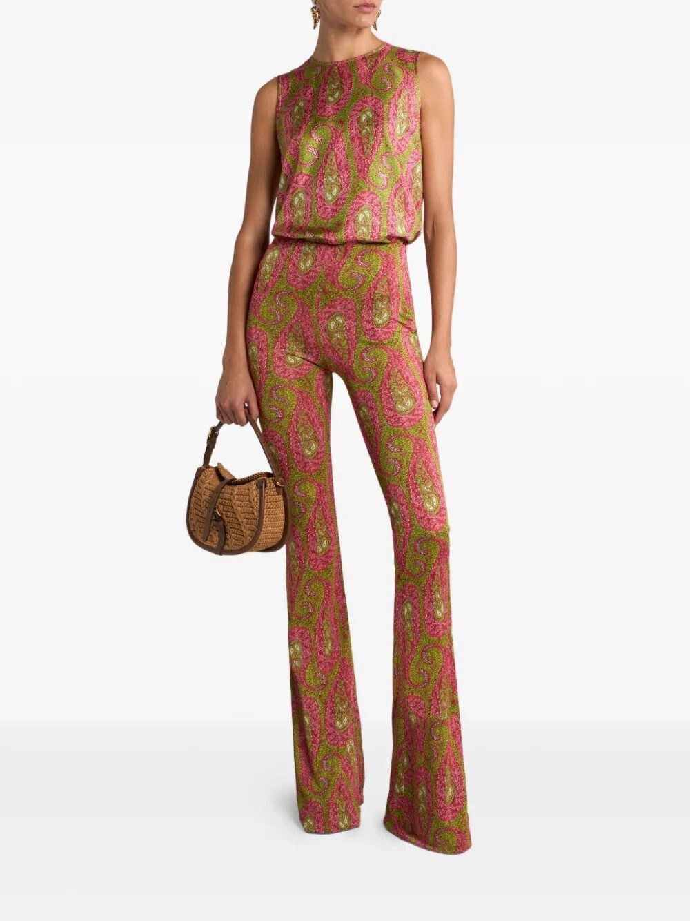 Etro Tank Top With Side Vents Size L / US 10 / IT 46 - 2 Thumbnail