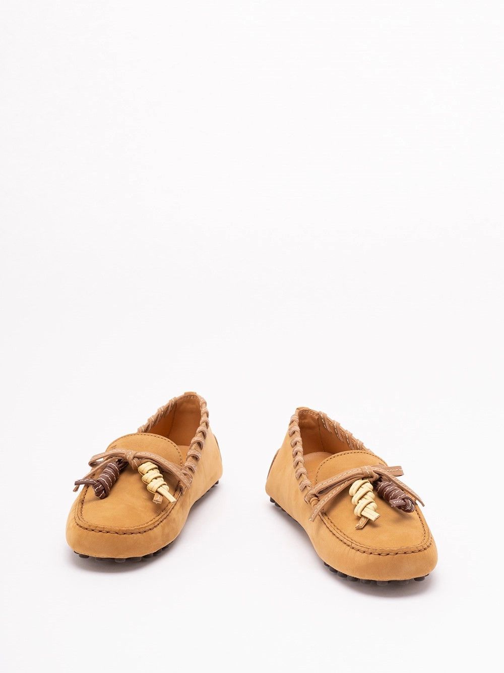 Tod's `Glove Gommino` Loafers in Nubuck Size US 7 / IT 37 - 2 Thumbnail