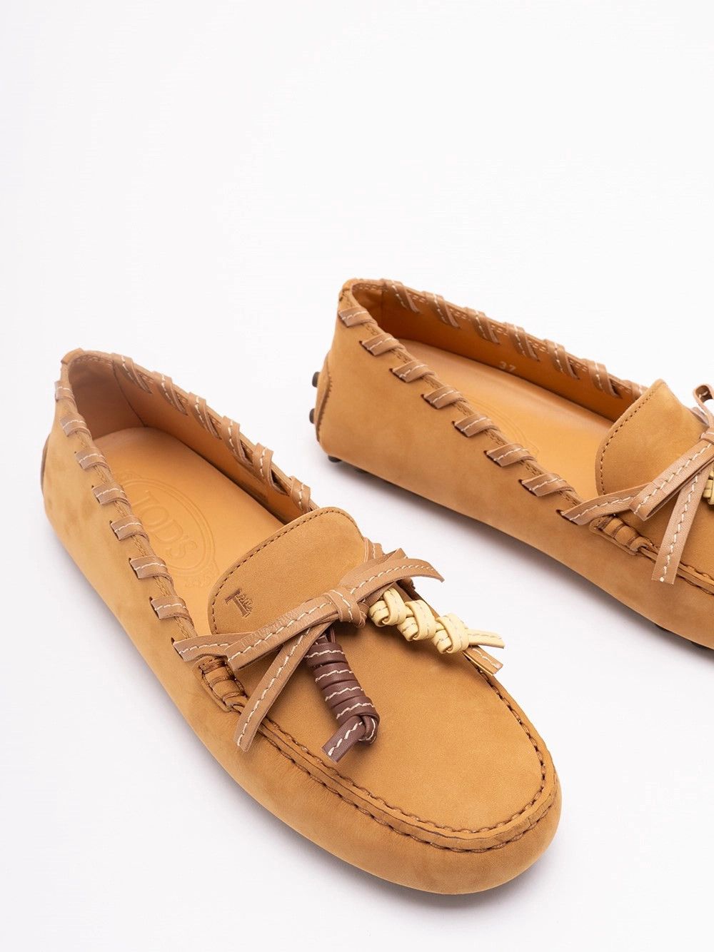 Tod's `Glove Gommino` Loafers in Nubuck Size US 8 / IT 38 - 5 Thumbnail