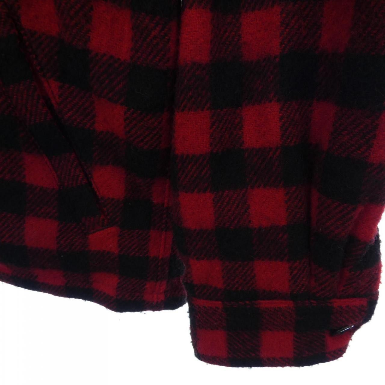 Other Other Bedwin WOOLRICH Wool Jacket Textile Outerwear DUTY FREE for USA Size ONE SIZE - 6 Thumbnail