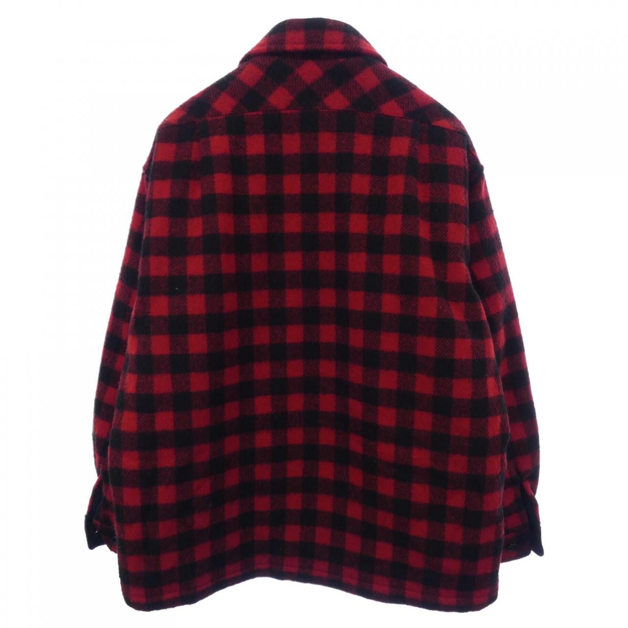 Other Other Bedwin WOOLRICH Wool Jacket Textile Outerwear DUTY FREE for USA Size ONE SIZE - 2 Thumbnail
