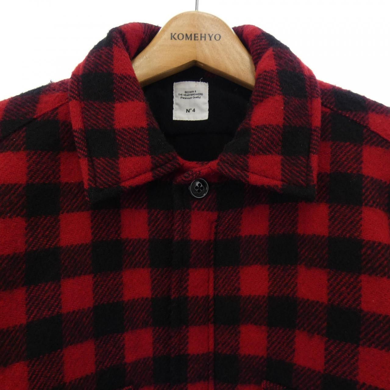 Other Other Bedwin WOOLRICH Wool Jacket Textile Outerwear DUTY FREE for USA Size ONE SIZE - 5 Thumbnail
