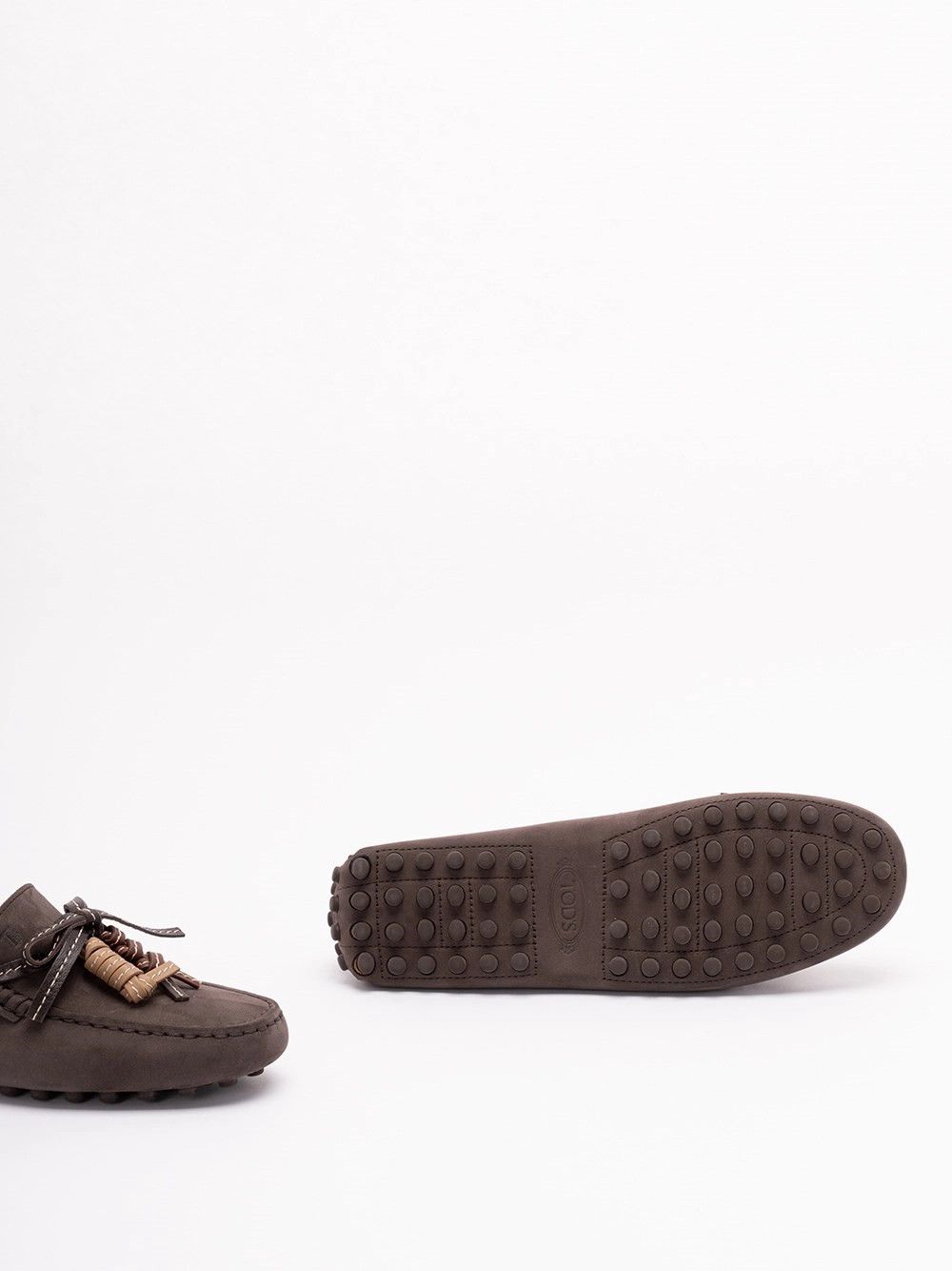 Tod's `Glove Gommino` Loafers in Nubuck Size US 8 / IT 38 - 4 Thumbnail