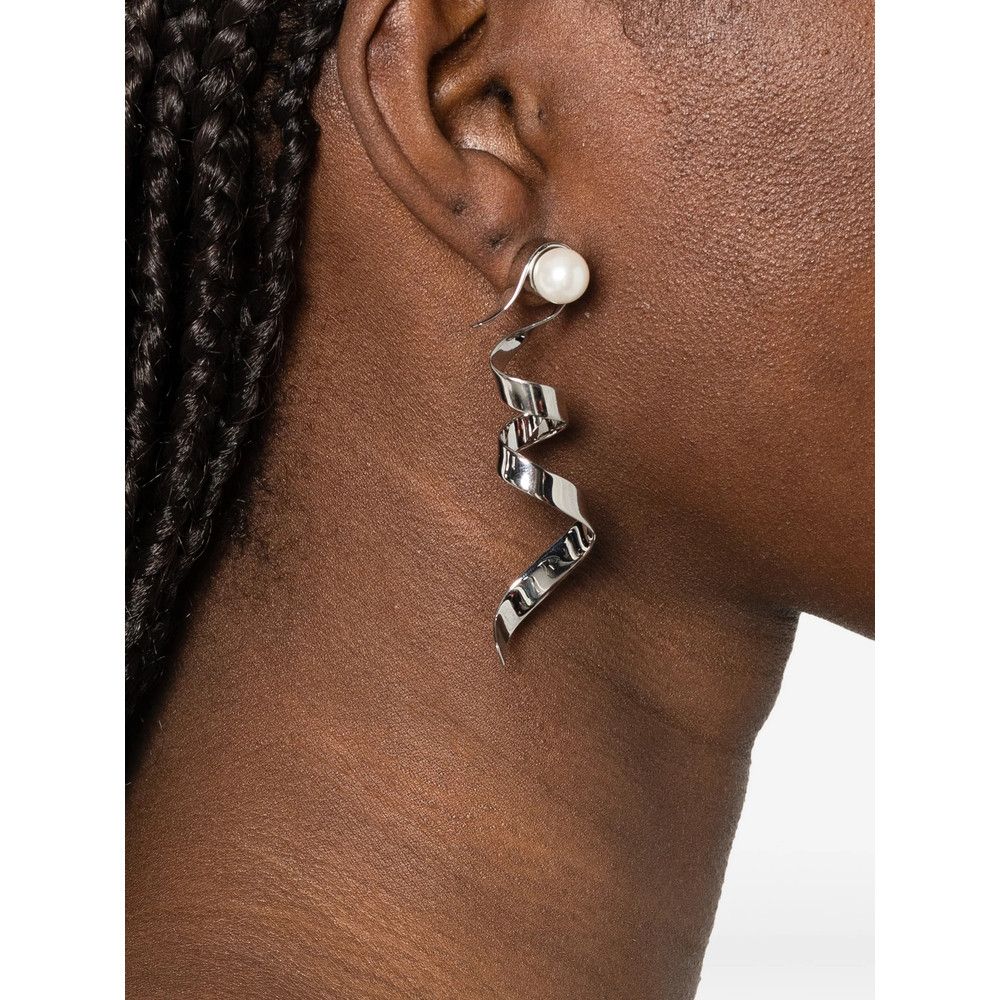 Dries Van Noten Dries Van Noten SILVER Earrings Size ONE SIZE - 2 Thumbnail