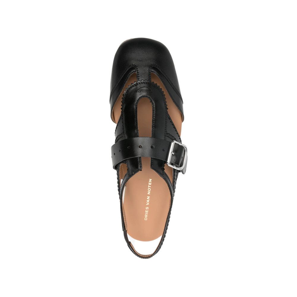 Dries Van Noten Dries Van Noten BLACK Sandals Size US 11 / EU 44 - 3 Thumbnail