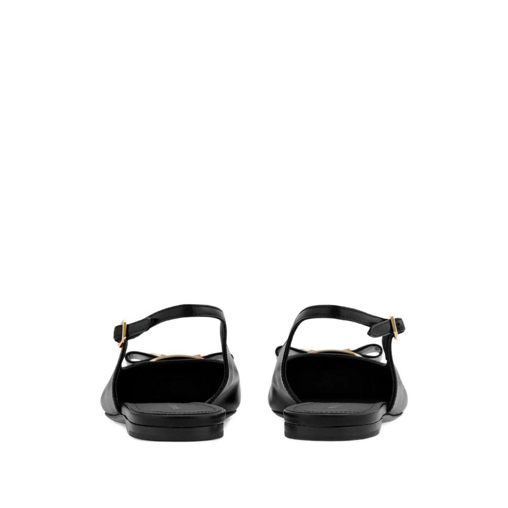 Salvatore Ferragamo Ferragamo BLACK Ballet Flats Size US 6 / IT 36 - 4 Thumbnail