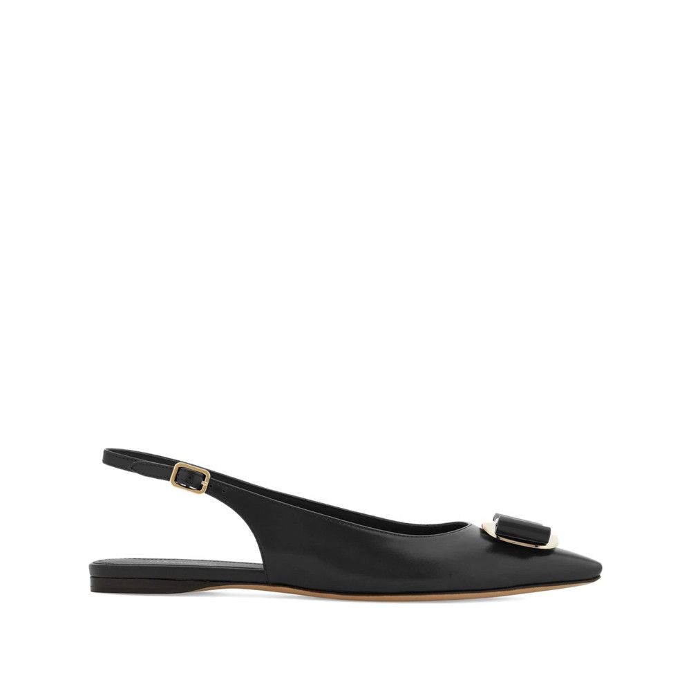 Salvatore Ferragamo Ferragamo BLACK Ballet Flats Size US 6 / IT 36 - 3 Thumbnail