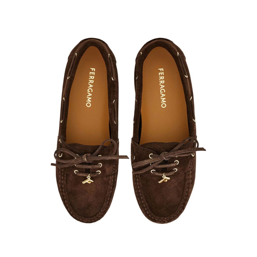 Salvatore Ferragamo Ferragamo BROWN Loafers Size US 7 / IT 37 - 3 Thumbnail