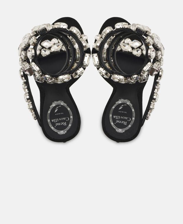 Rene Caovilla Roxanne Sandals with calf lacing Size US 5 / IT 35 - 3 Thumbnail