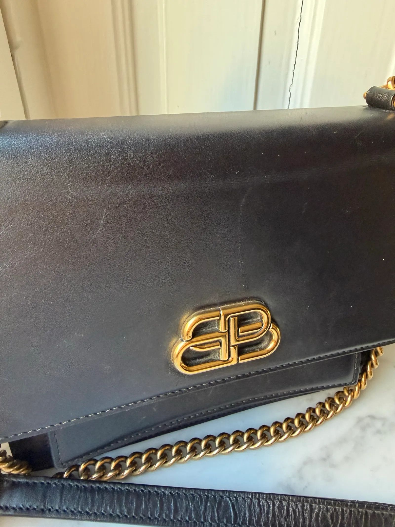 Balenciaga Balenciaga Sharp S Shoulder Bag Crossbody Bag Size ONE SIZE - 8 Thumbnail