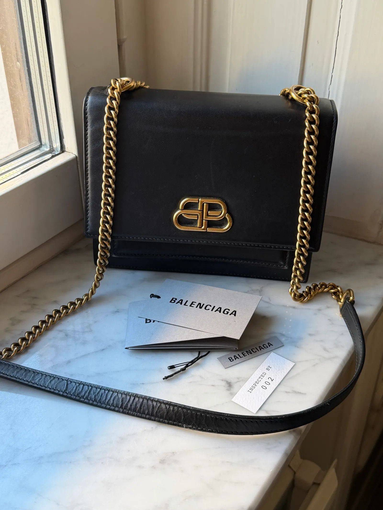 Balenciaga Balenciaga Sharp S Shoulder Bag Crossbody Bag Size ONE SIZE - 2 Thumbnail