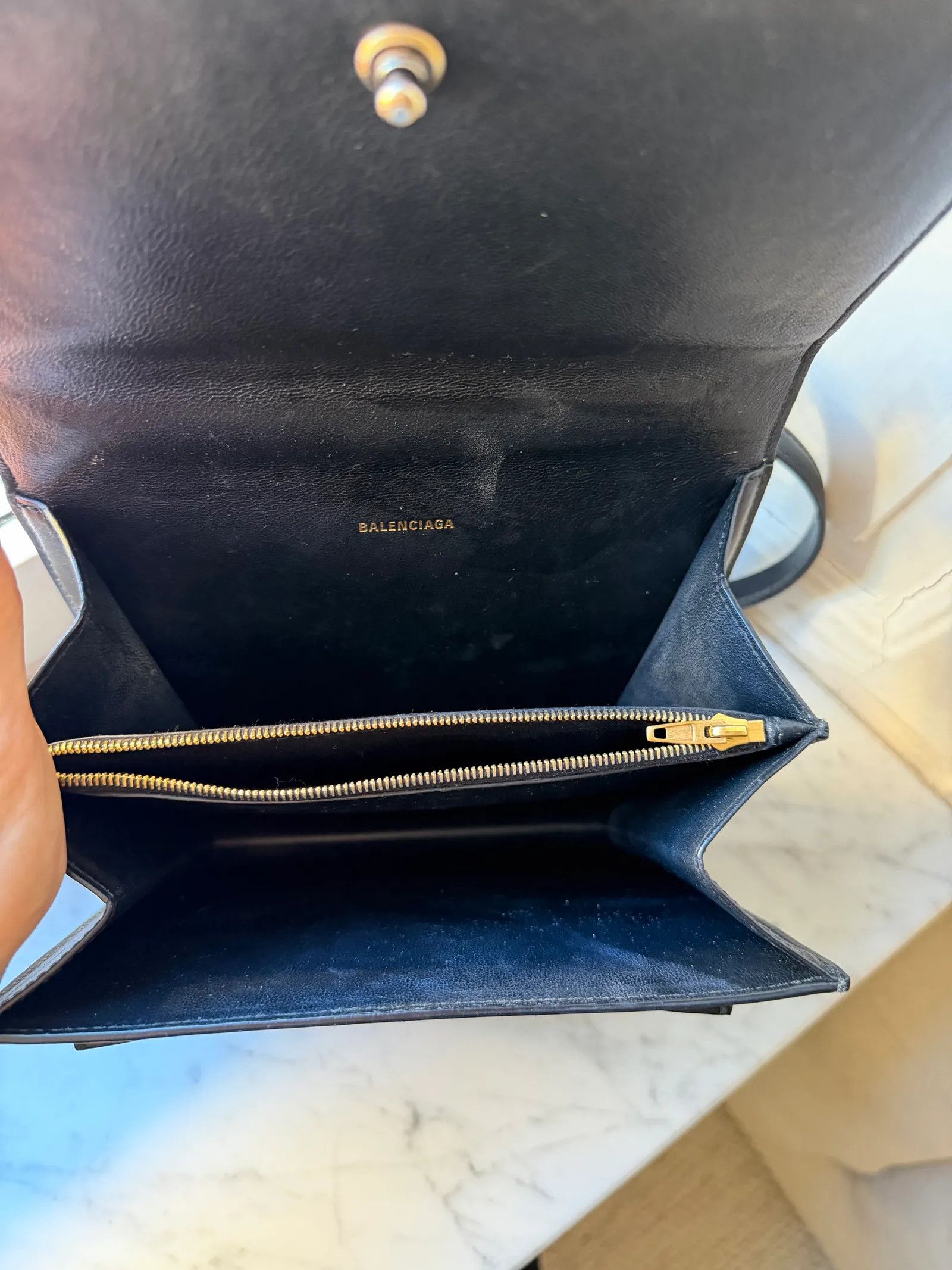 Balenciaga Balenciaga Sharp S Shoulder Bag Crossbody Bag Size ONE SIZE - 4 Thumbnail