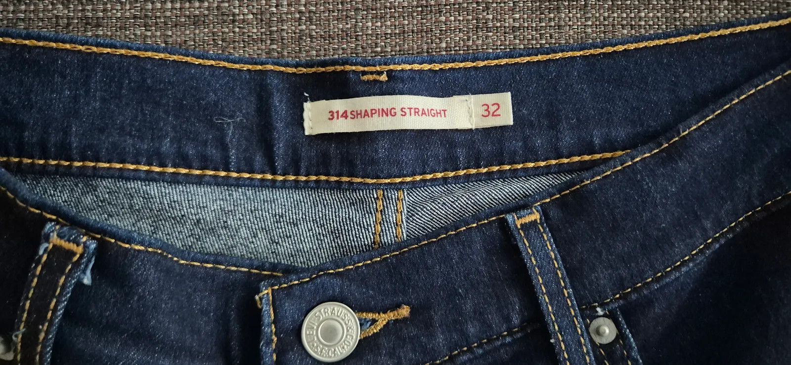 Levi's Levi's 314 Shaping Straight Jeans Size 32" / US 10 / IT 46 - 2 Thumbnail