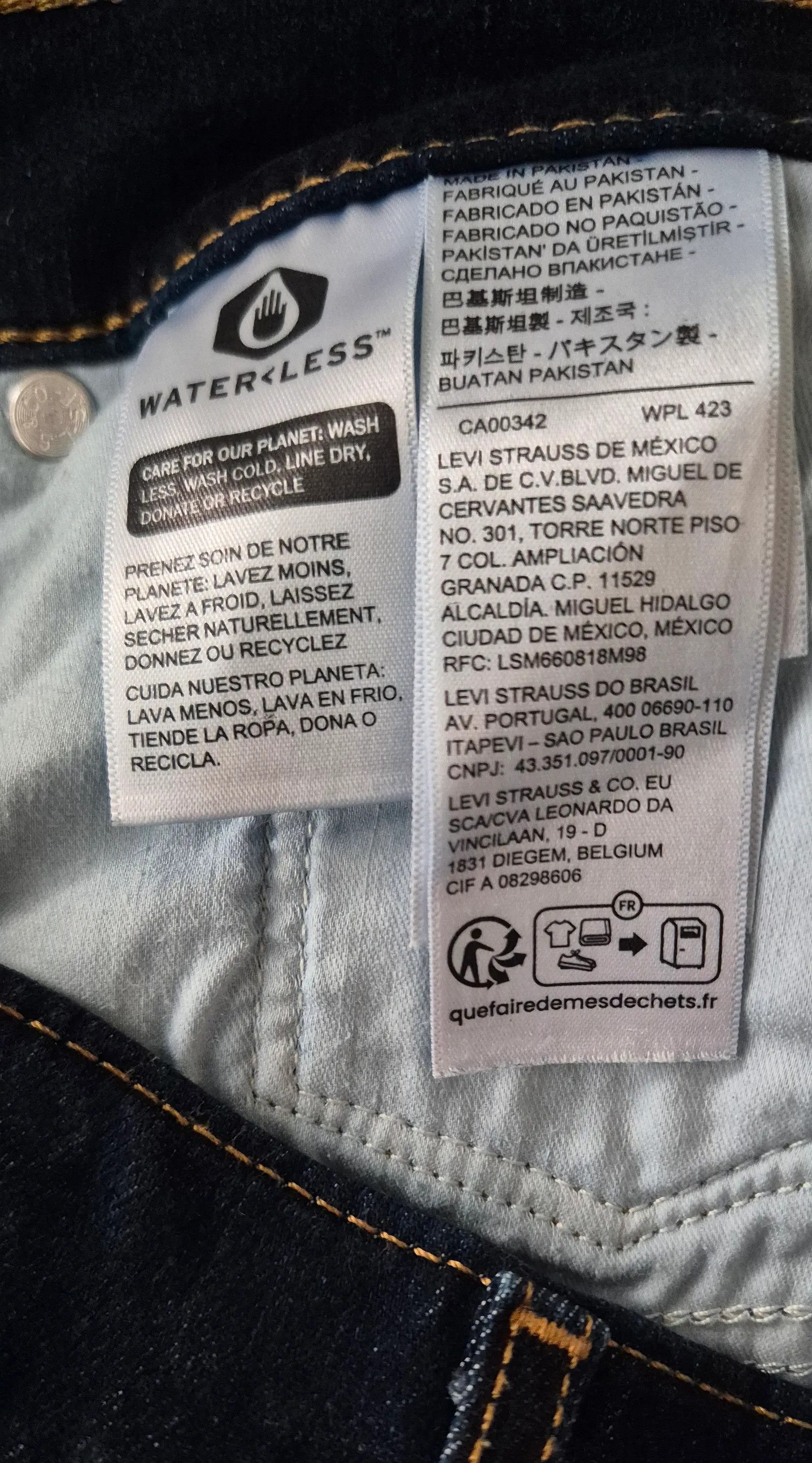 Levi's Levi's 314 Shaping Straight Jeans Size 32" / US 10 / IT 46 - 3 Thumbnail
