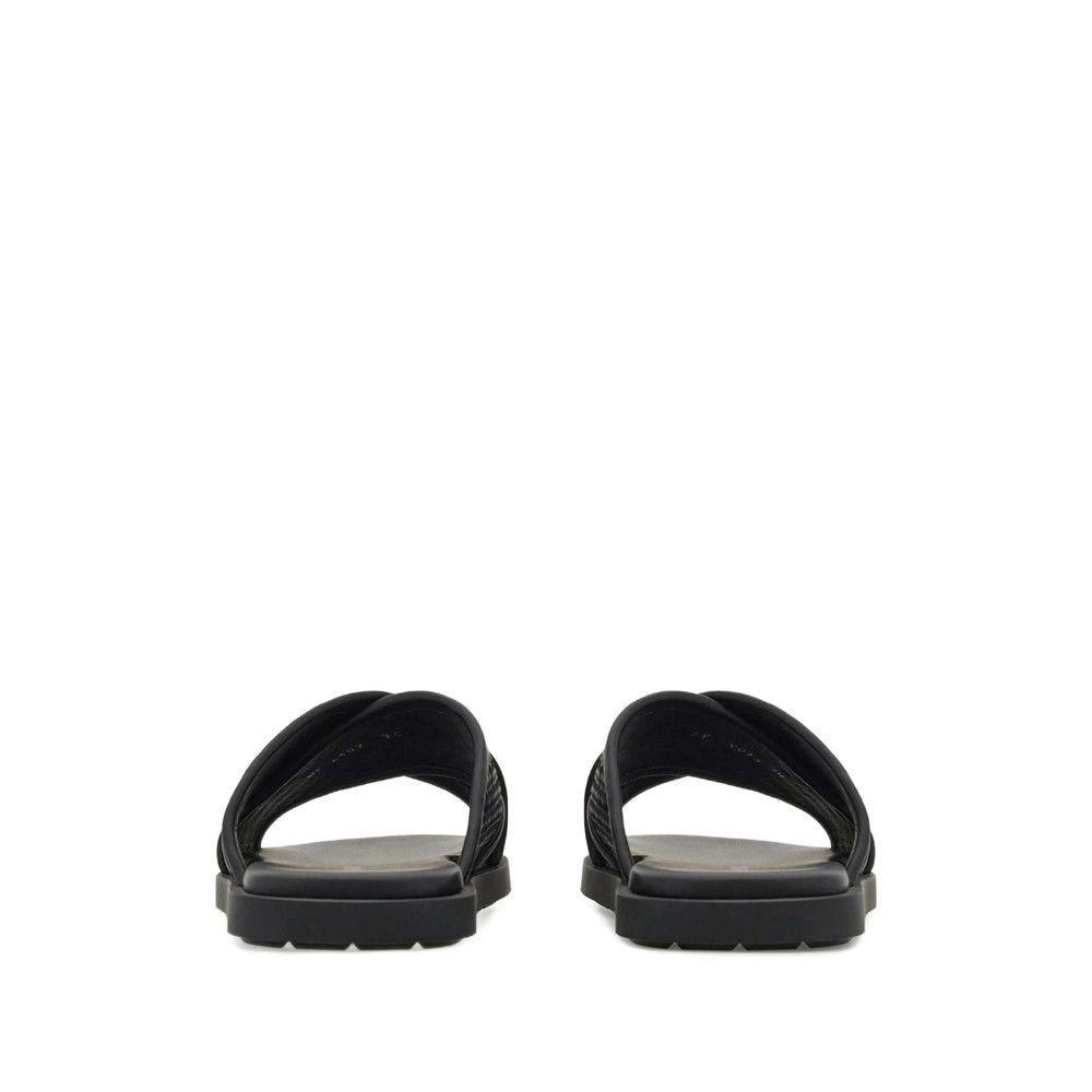 Salvatore Ferragamo Ferragamo BLACK Sandals Size US 9 / EU 42 - 4 Thumbnail