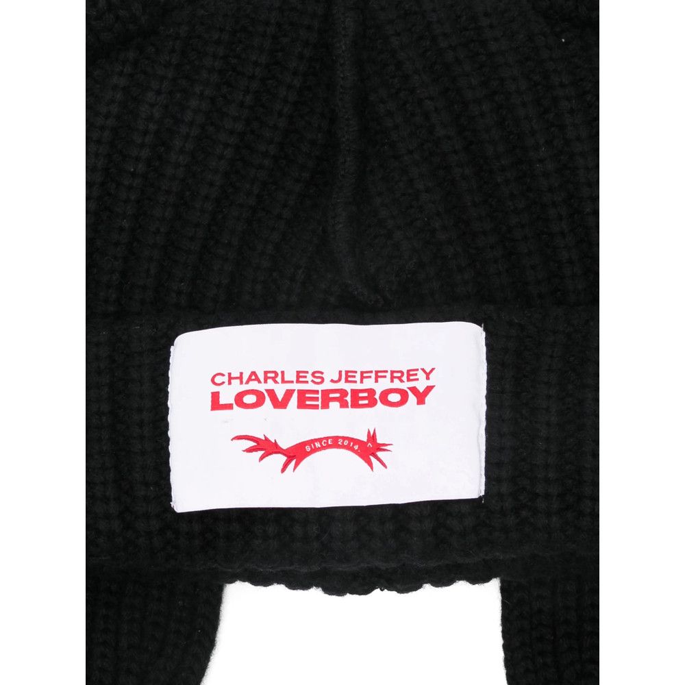 Charles Jeffrey LOVERBOY Charles Jeffrey Loverboy BLACK Hats Size ONE SIZE - 3 Thumbnail