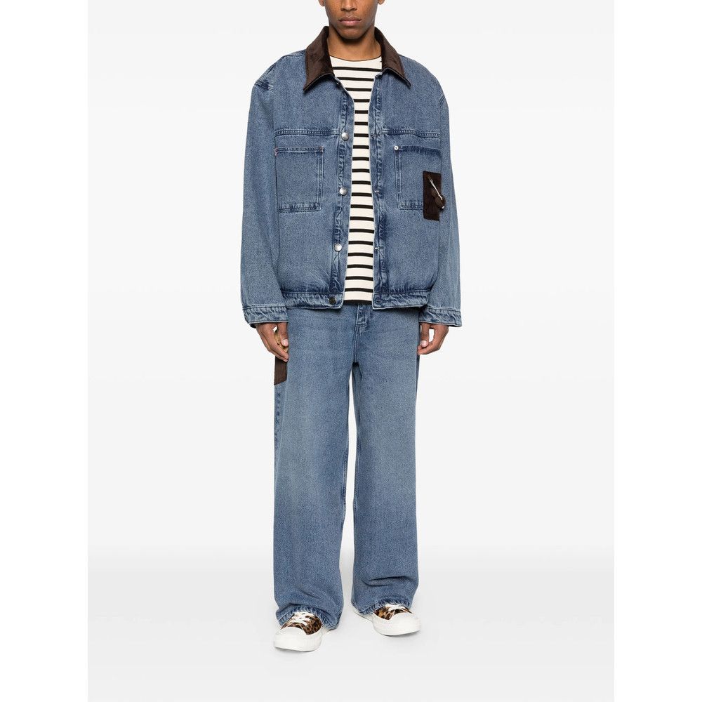 Charles Jeffrey LOVERBOY Charles Jeffrey Loverboy BLUE Jackets - Denim Jackets Size US L / EU 52-54 / 3 - 2 Thumbnail
