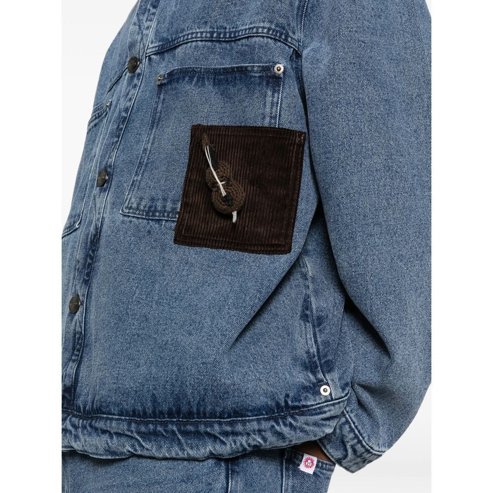 Charles Jeffrey LOVERBOY Charles Jeffrey Loverboy BLUE Jackets - Denim Jackets Size US M / EU 48-50 / 2 - 4 Thumbnail