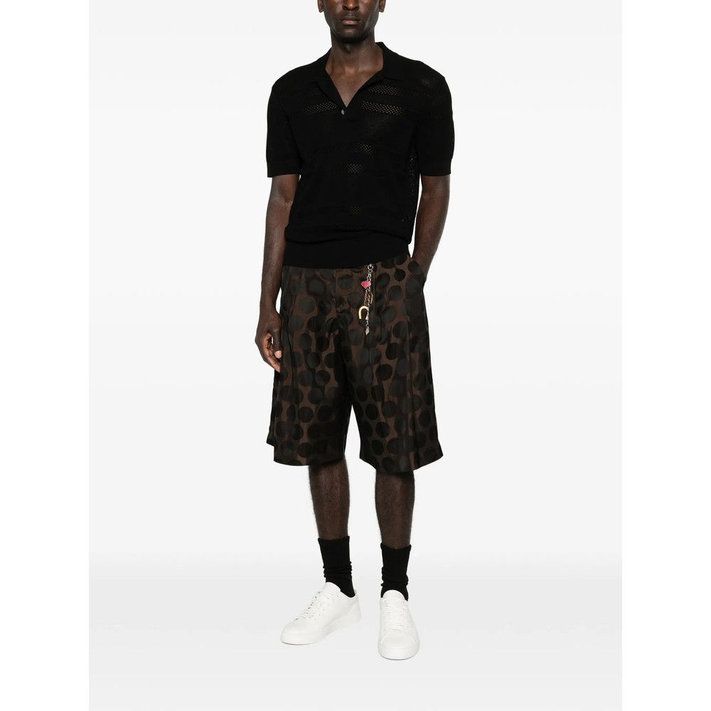 Charles Jeffrey LOVERBOY Charles Jeffrey Loverboy BROWN Shorts - Tailored Shorts Size US 32 / EU 48 - 3 Thumbnail