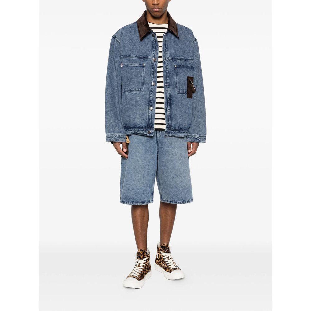Charles Jeffrey LOVERBOY Charles Jeffrey Loverboy BLUE Shorts - Denim Shorts Size US 30 / EU 46 - 3 Thumbnail