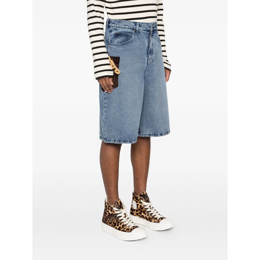Charles Jeffrey LOVERBOY Charles Jeffrey Loverboy BLUE Shorts - Denim Shorts Size US 32 / EU 48 - 2 Thumbnail