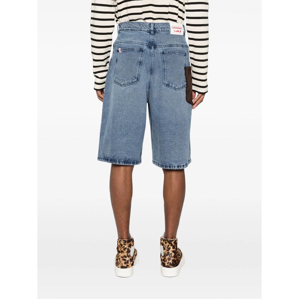 Charles Jeffrey LOVERBOY Charles Jeffrey Loverboy BLUE Shorts - Denim Shorts Size US 34 / EU 50 - 4 Thumbnail