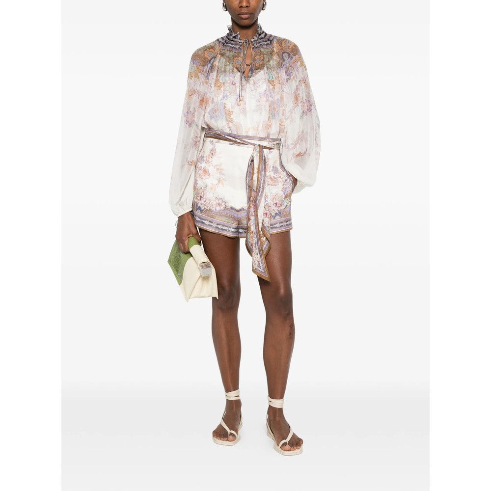 Zimmermann Zimmermann WHITE Tops - Blouses Size M / US 6-8 / IT 42-44 - 4 Thumbnail