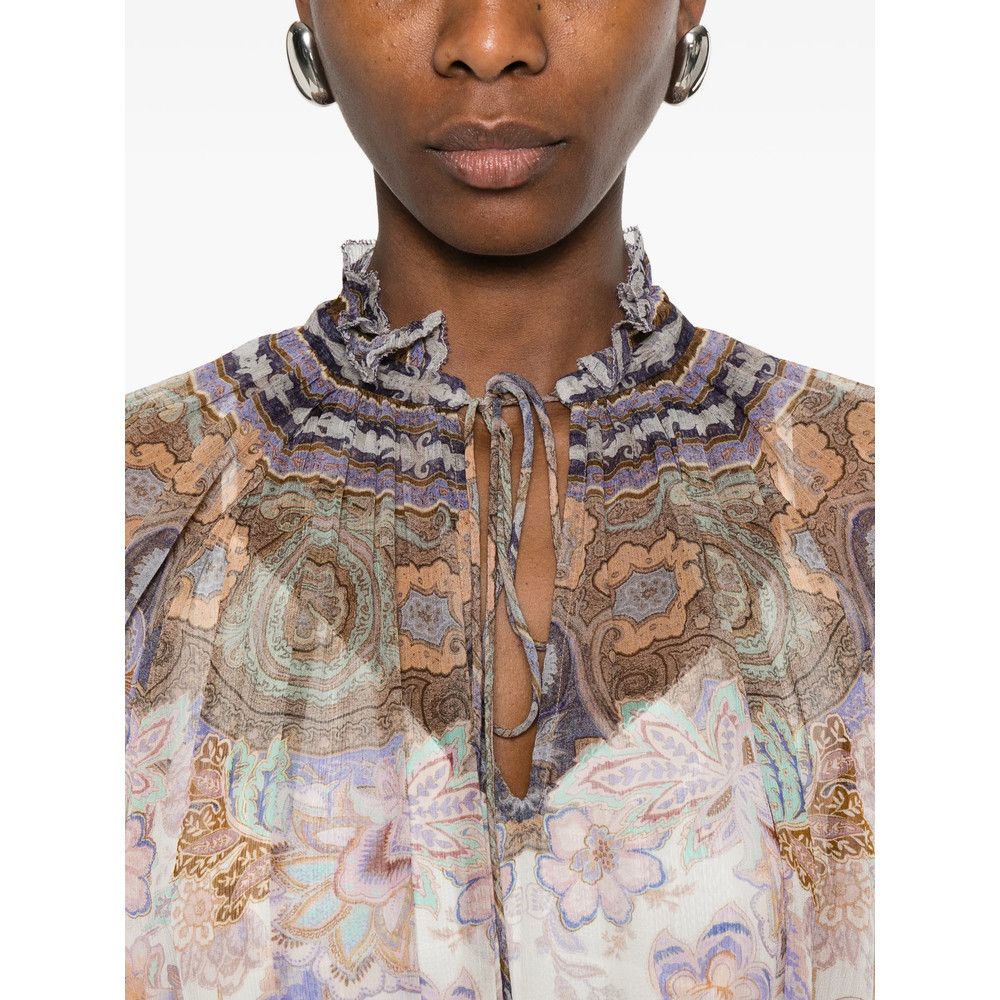 Zimmermann Zimmermann WHITE Tops - Blouses Size M / US 6-8 / IT 42-44 - 3 Thumbnail