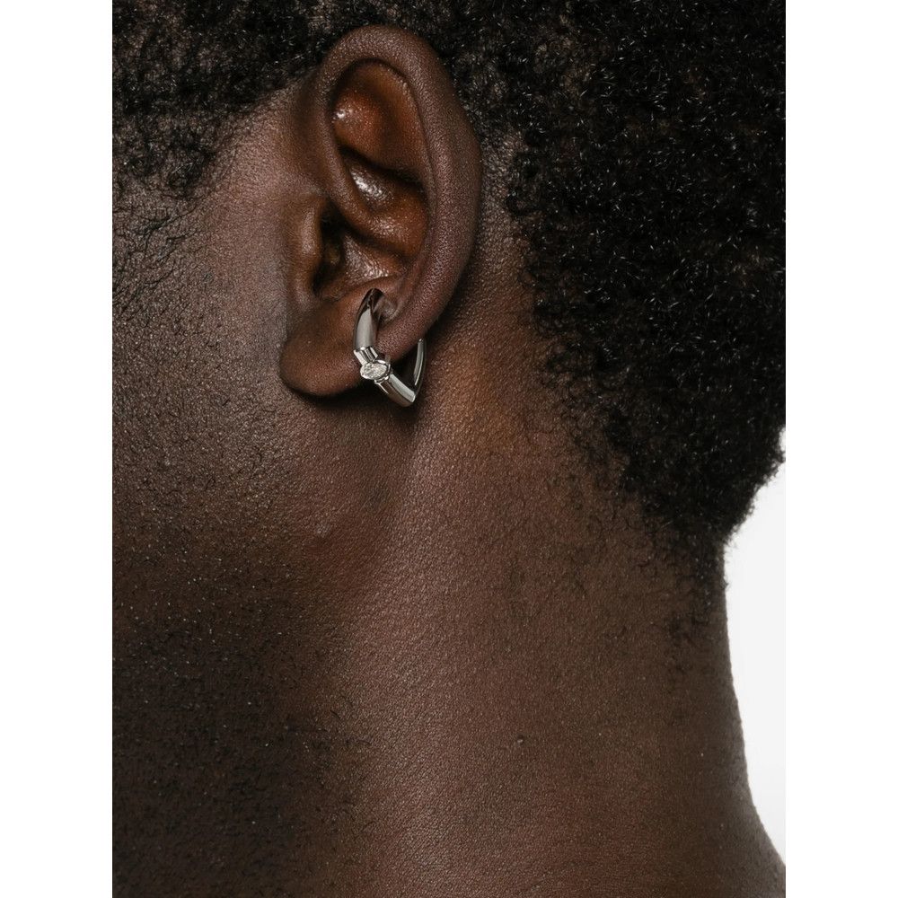 Tom Wood Tom Wood SILVER Earrings Size ONE SIZE - 3 Thumbnail