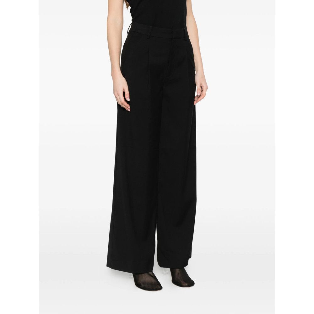 Gestuz Gestuz BLACK Trousers - High-Waisted Trousers Size 26" / US 2 / IT 38 - 4 Thumbnail