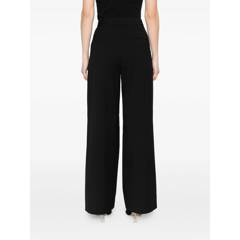 Gestuz Gestuz BLACK Trousers - High-Waisted Trousers Size 26" / US 2 / IT 38 - 2 Thumbnail