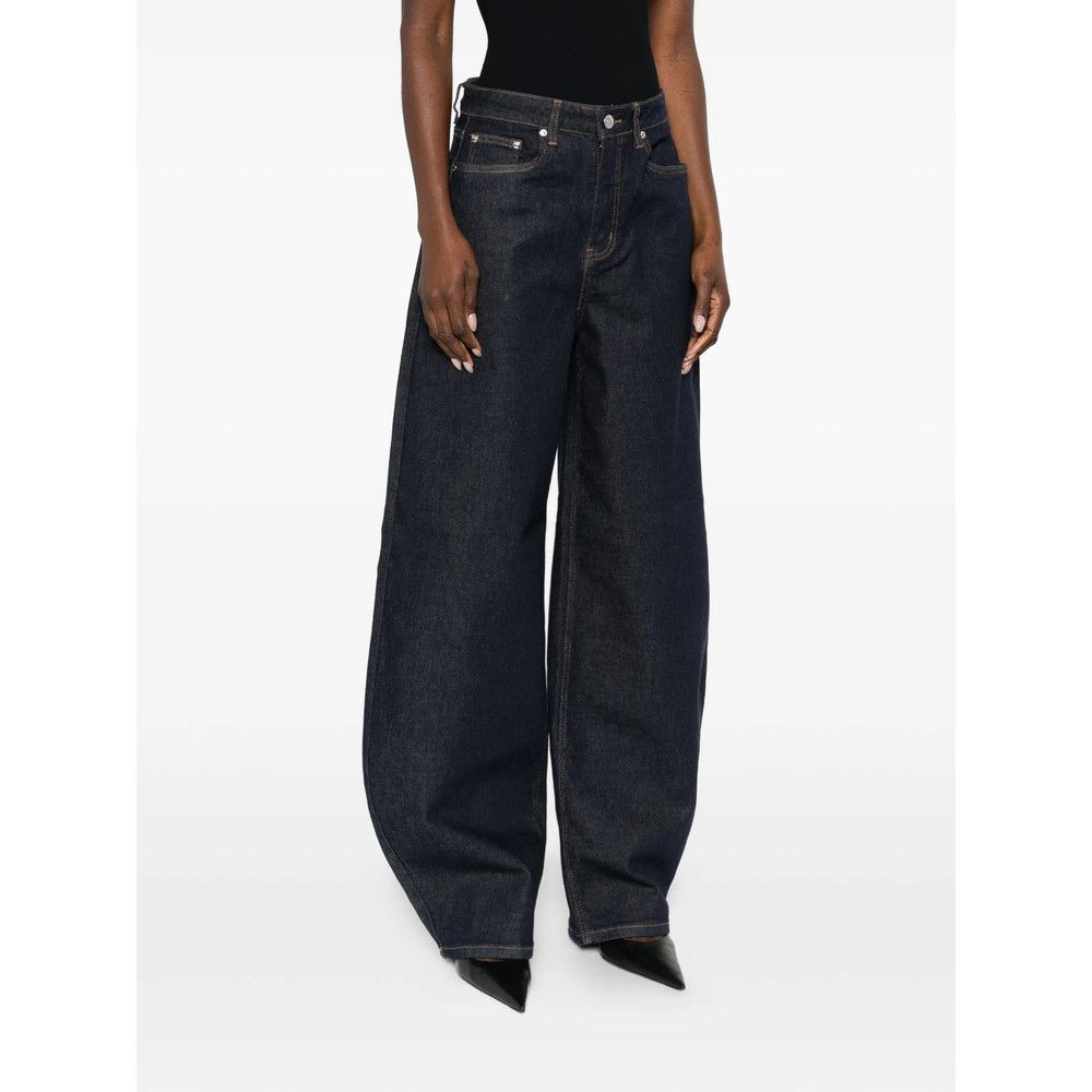 Gestuz Gestuz BLUE Denim - Tapered Jeans Size 27" / US 4 / IT 40 - 4 Thumbnail