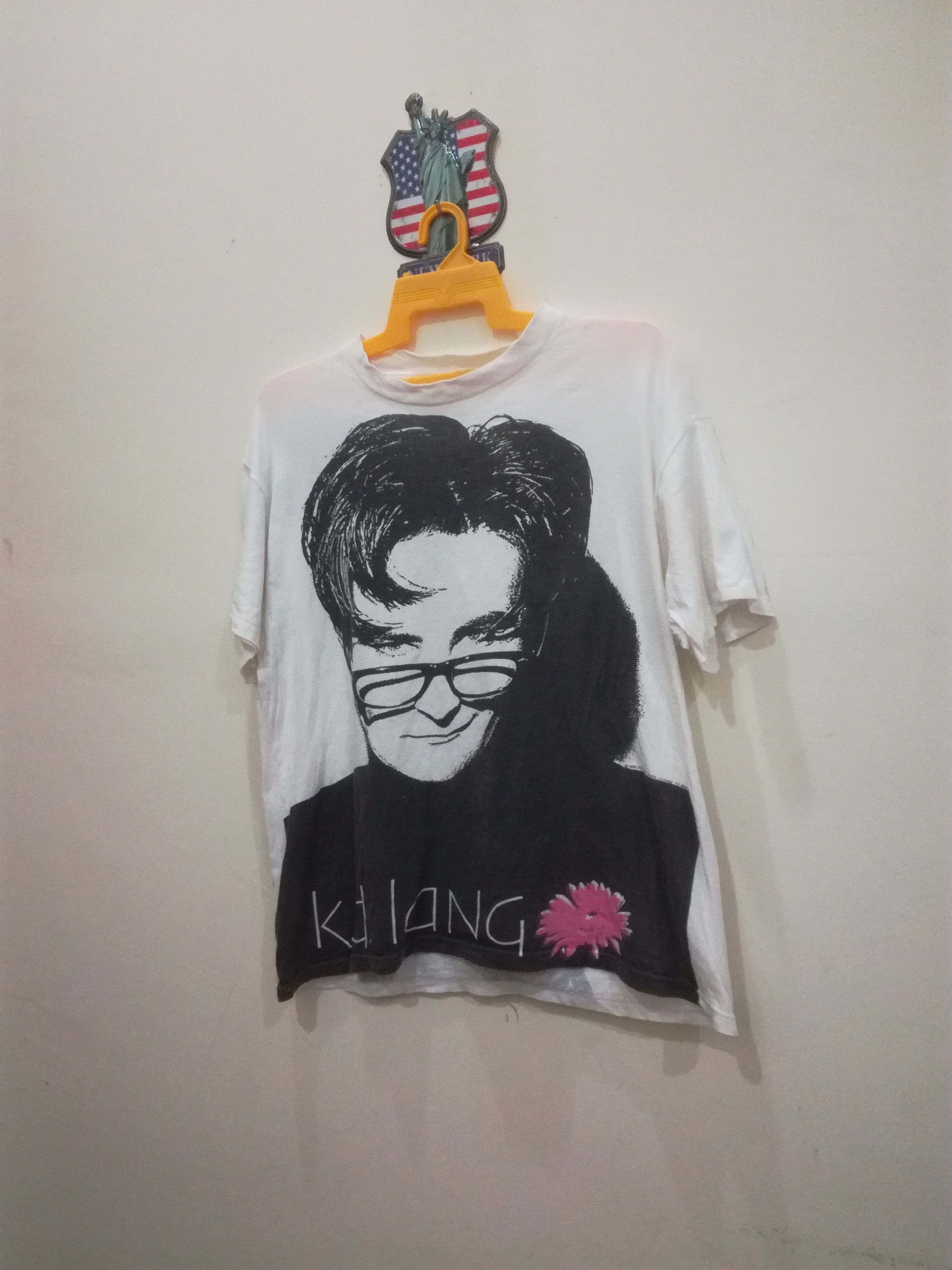 希少kd.lang INGÉNUE TOUR 1992T タグBROCKUM Vintage Vintage ingenue kd lang 1992 T Rock Tour Brockum