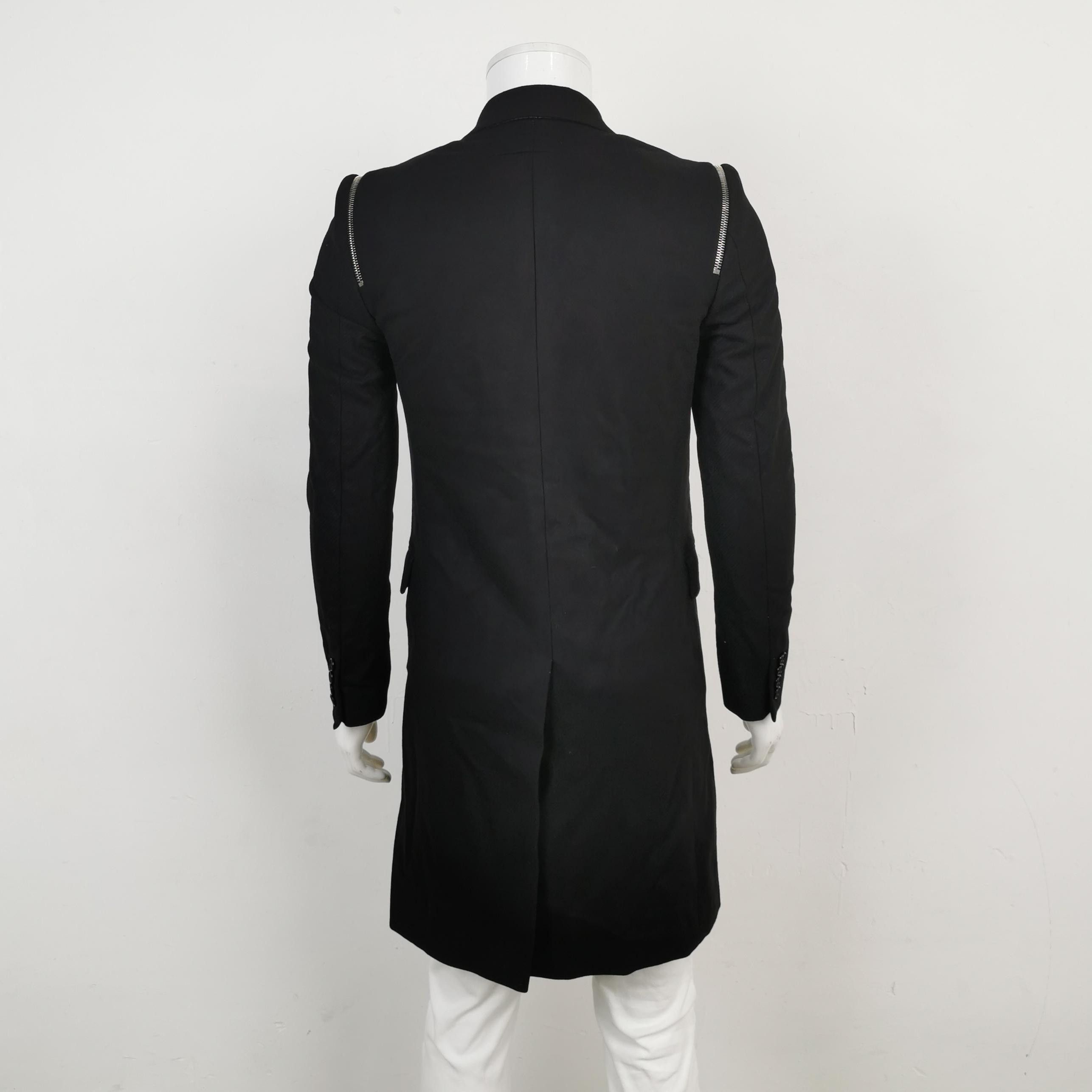 Givenchy Givenchy Wool-Cashmere Lapel Coat Size M Size US M / EU 48-50 / 2 - 4 Thumbnail