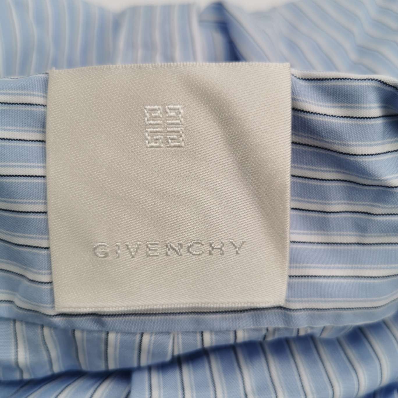 Givenchy Givenchy Cotton Stripe Short-Sleeve Shirt Size US XS / EU 42 / 0 - 10 Thumbnail