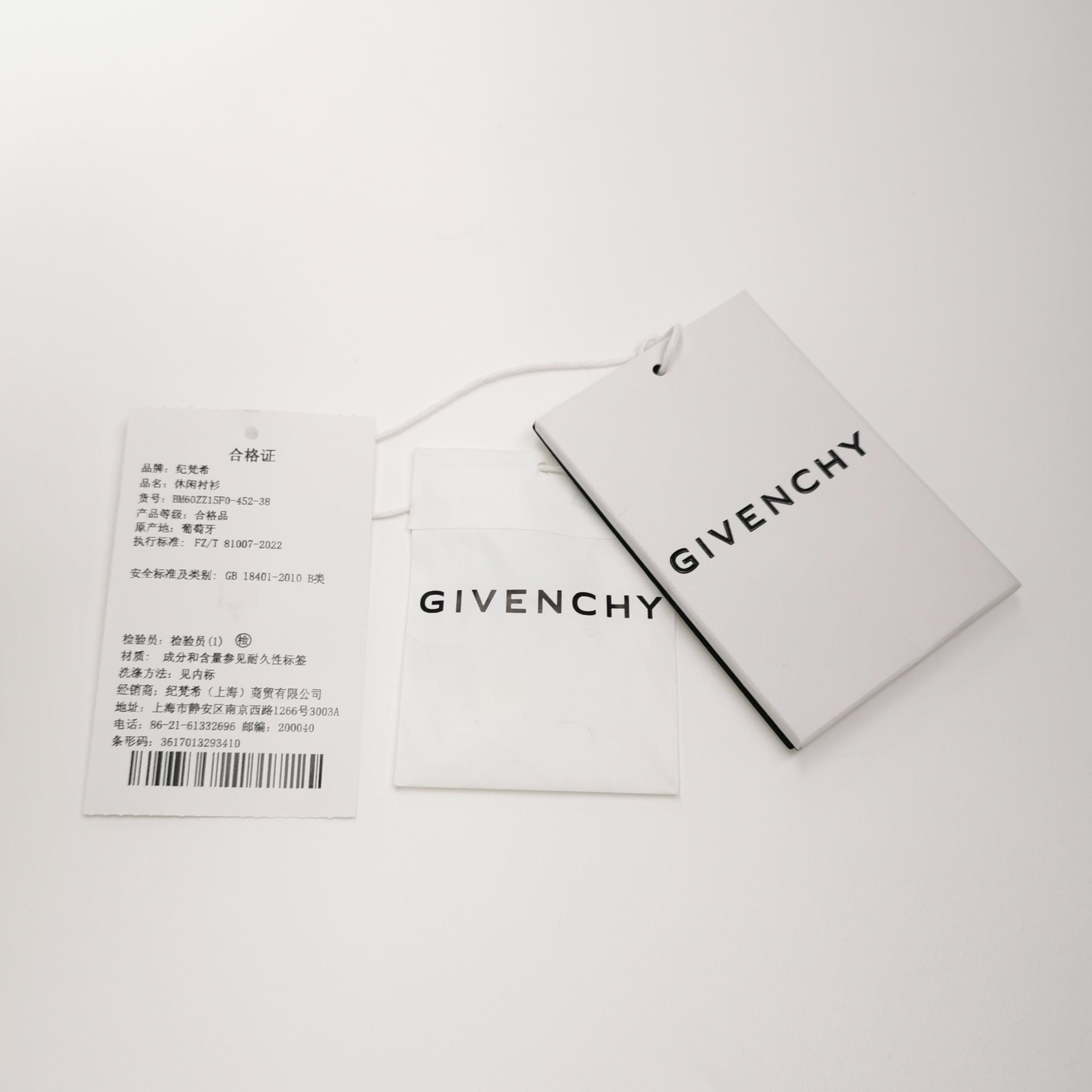 Givenchy Givenchy Cotton Stripe Short-Sleeve Shirt Size US XS / EU 42 / 0 - 8 Thumbnail