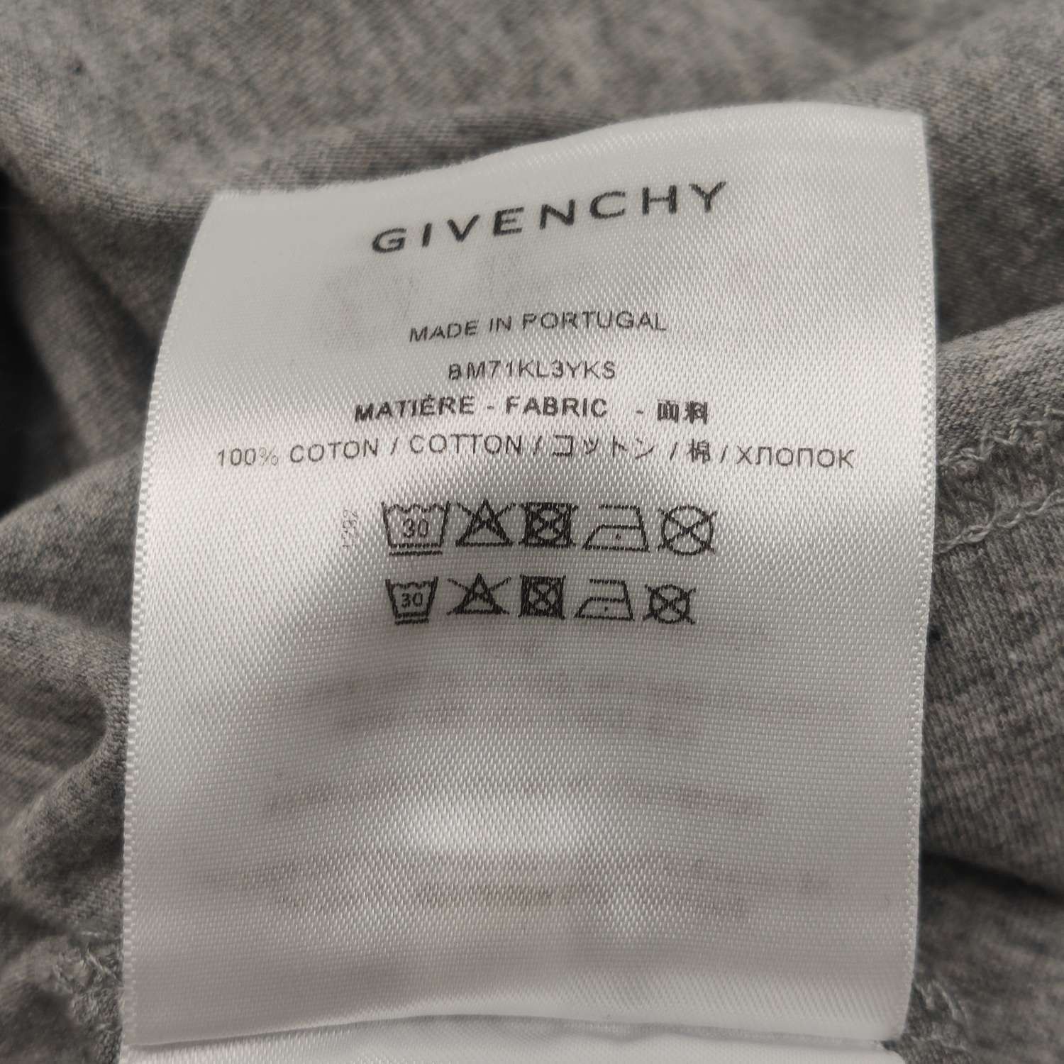 Givenchy Givenchy Solid Short-Sleeve T-Shirt S Size US S / EU 44-46 / 1 - 15 Thumbnail
