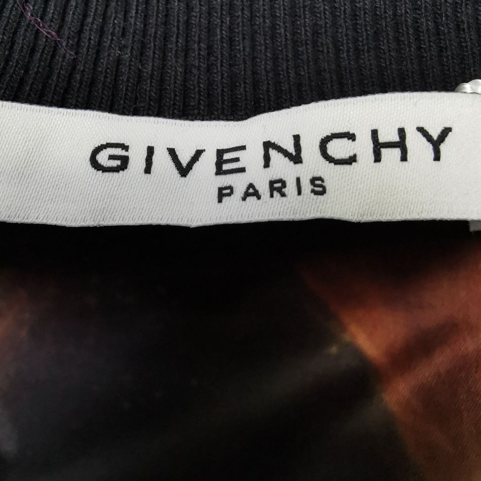 Givenchy Givenchy Wool-Blend Leather-Sleeve Single-Breasted Jacket Size US S / EU 44-46 / 1 - 7 Thumbnail