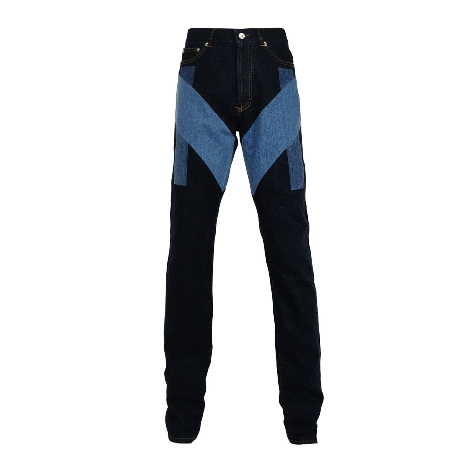 Givenchy Givenchy Cotton Color-Blocked Slim-Fit Pants Size US 32 / EU 48 - 2 Thumbnail