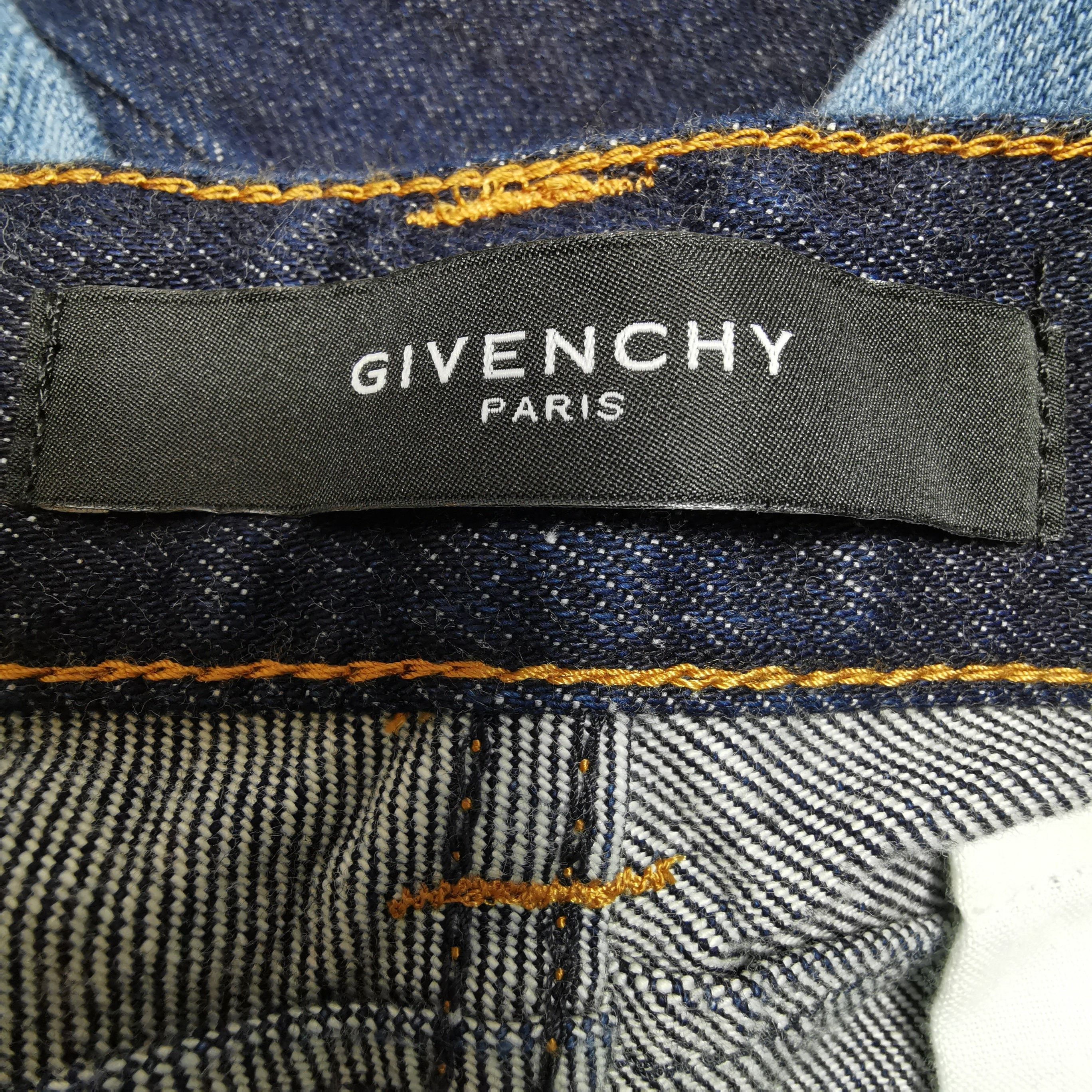 Givenchy Givenchy Cotton Color-Blocked Slim-Fit Pants Size US 32 / EU 48 - 9 Thumbnail