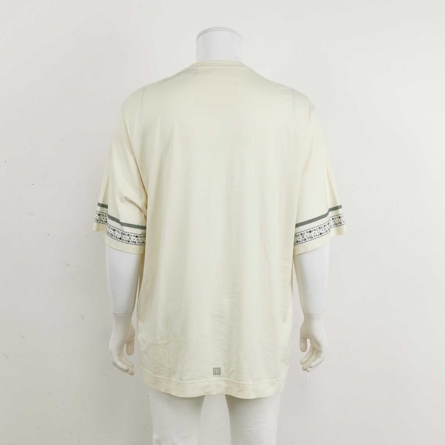 Givenchy Givenchy M Cotton Color-Block Logo T-Shirt Size US M / EU 48-50 / 2 - 4 Thumbnail